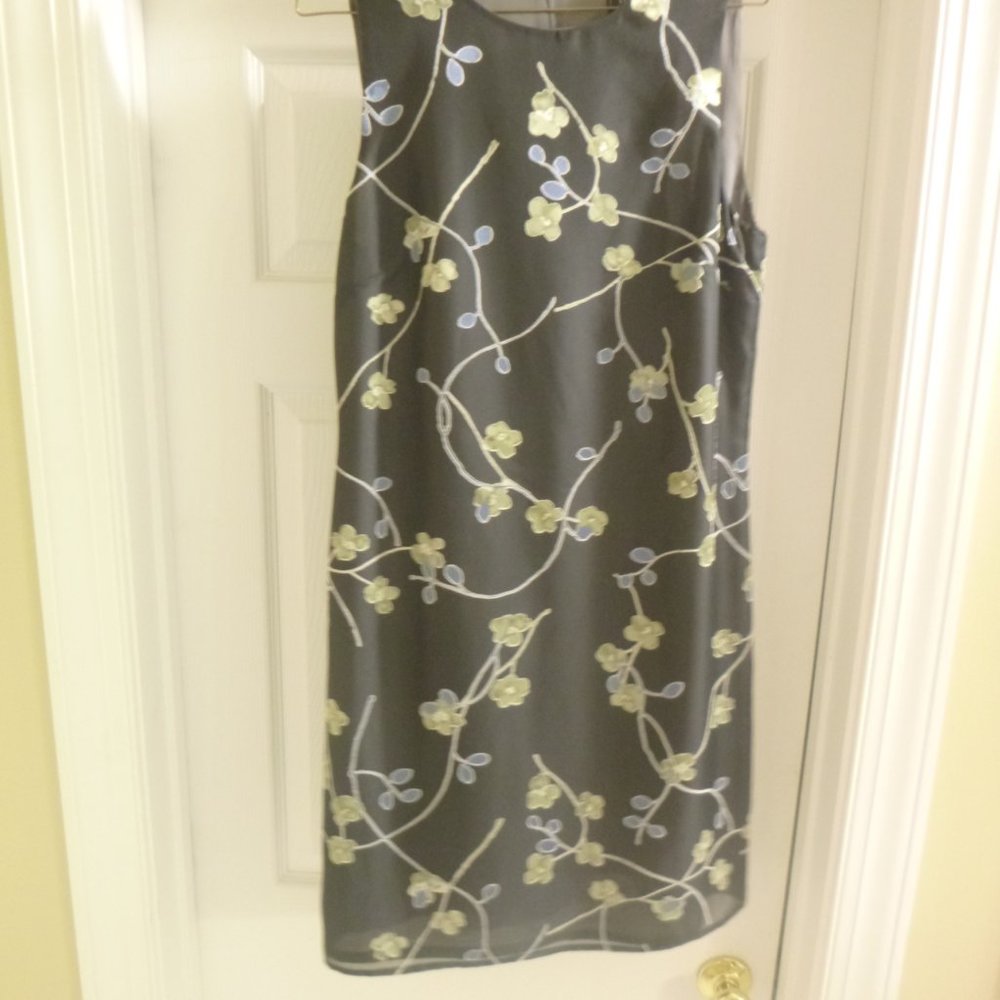 Women's Summer Slip Silk Rayon Floral Print Dress